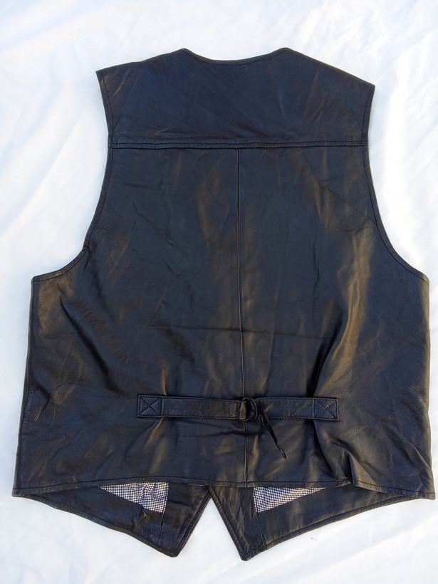 خرید جلیقه چرم مردانه کلاسیک برند canda اورجینال چرم