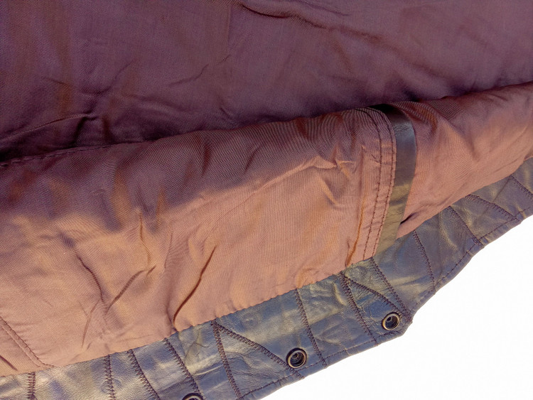 خرید جلیقه چرم مردانه تکه دوزی برند ژولی اورجینال چرم