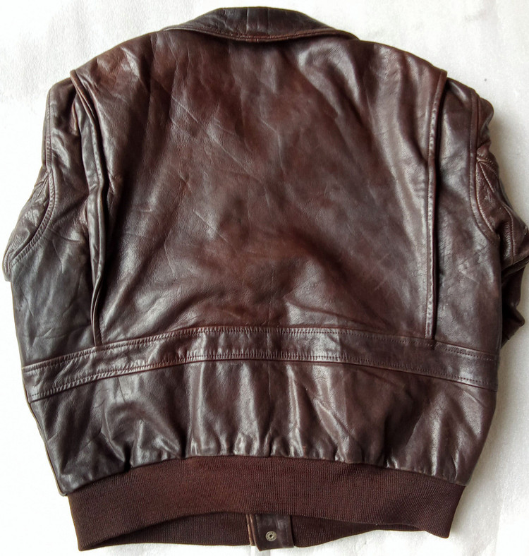 خرید کاپشن خلبانی مردانه اصل چرم طبیعی برند فرانسویی Helston اورجینال چرم