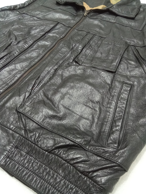 پافر چرم مردانه