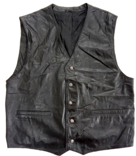 خرید جلیقه مردانه چرم طبیعی اورجینال چرم