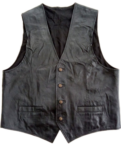 خرید جلیقه مردانه چرم طبیعی اورجینال چرم