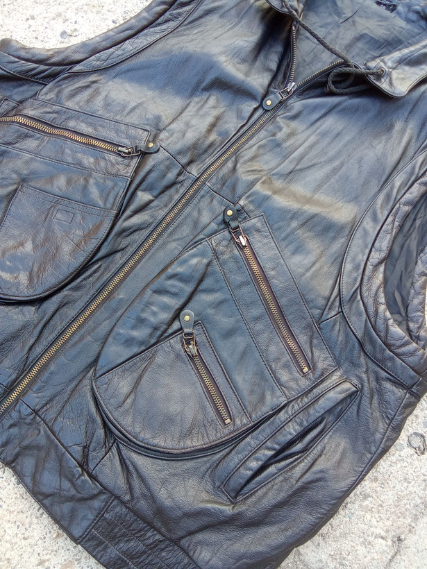 خرید پافر چرم طبیعی مردانه اورجینال چرم